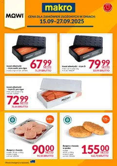 Pogląd gazetki "MOWI" ze sklepu Makro ważnej od 15.09.2025
