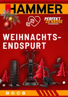 Vorschau von dem Prospekt des Geschäftes Hammer, gültig ab dem 08.12.2025