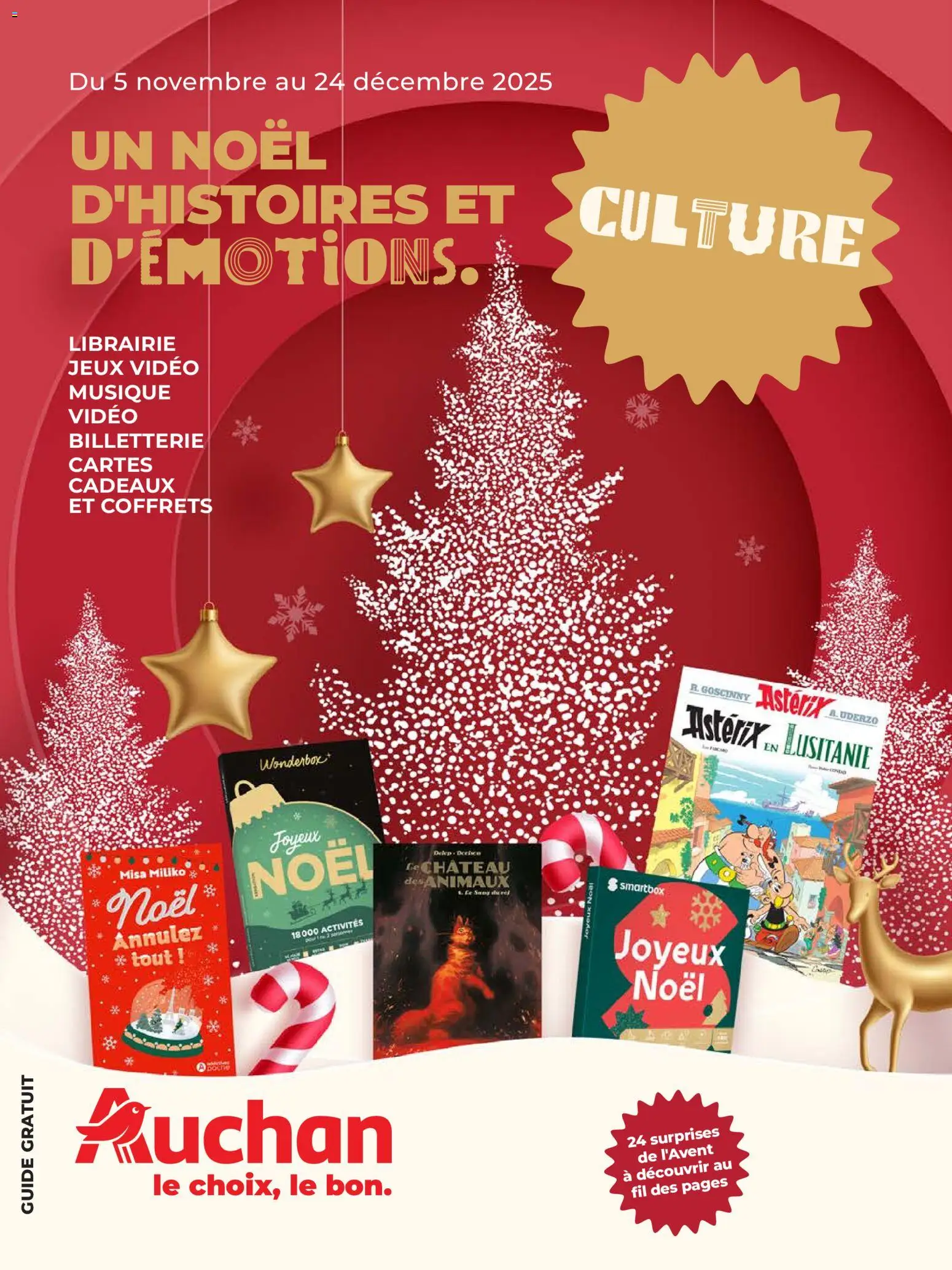 Voorbeeld van Un Noël d'histoires et d'émotions van winkel Auchan geldig vanaf 05/11/2025