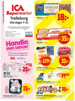 Förhandsgranska reklamblad Trelleborg från butik ICA Supermarket gäller från 13/10/2025