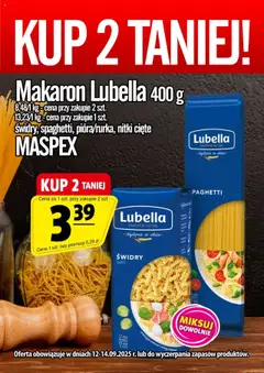 Pogląd gazetki "Promocja - Makaron Lubella" ze sklepu Prim Market ważnej od 12.09.2025