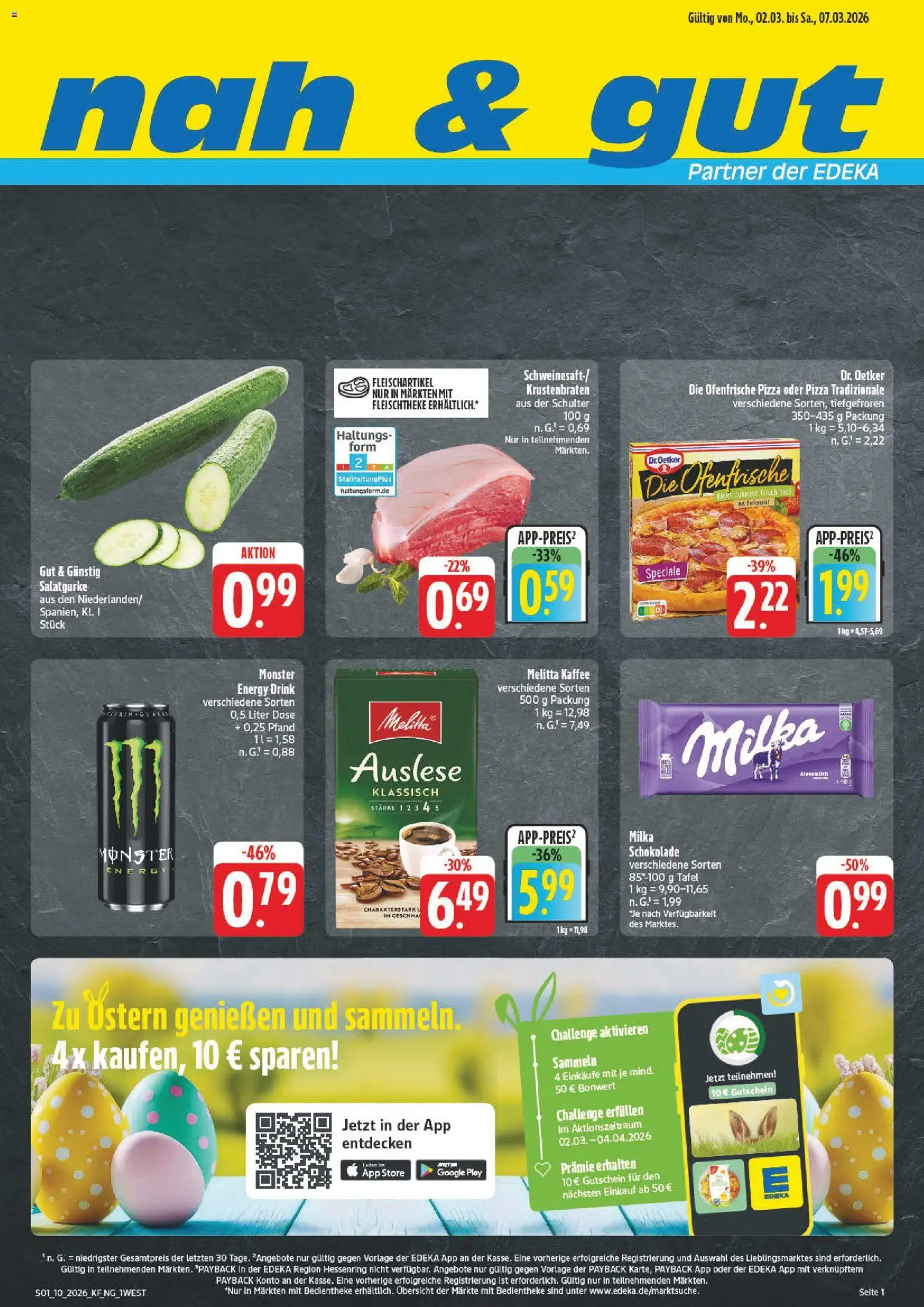 Vorschau von dem Prospekt des Geschäftes nah & gut, gültig ab dem 02.03.2026