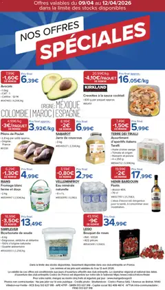 Prévisualisation de Costco Nos offres Spéciales du magasin Costco formulaire valide 09/04/2026