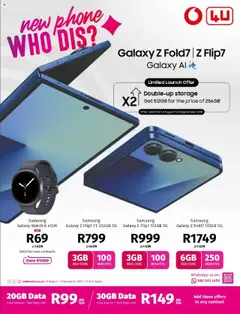 Preview of Vodacom flyer valid from 08/08/2025