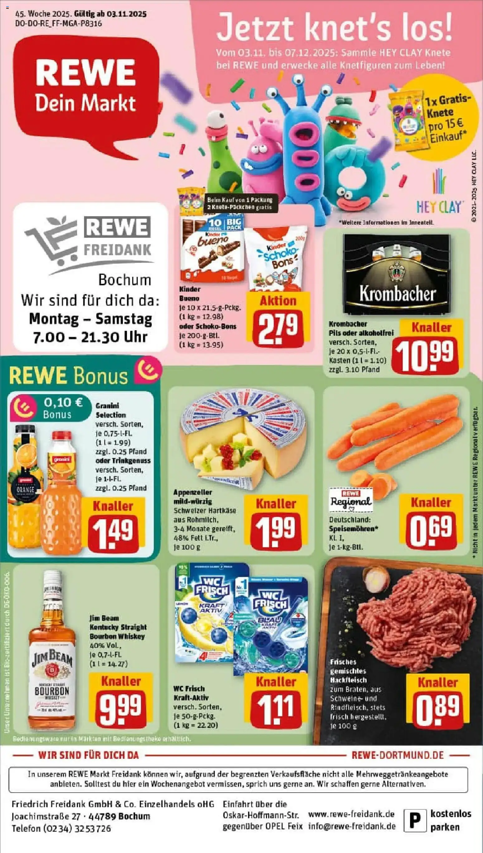 Vorschau von dem Prospekt des Geschäftes Rewe, gültig ab dem 02.11.2025
