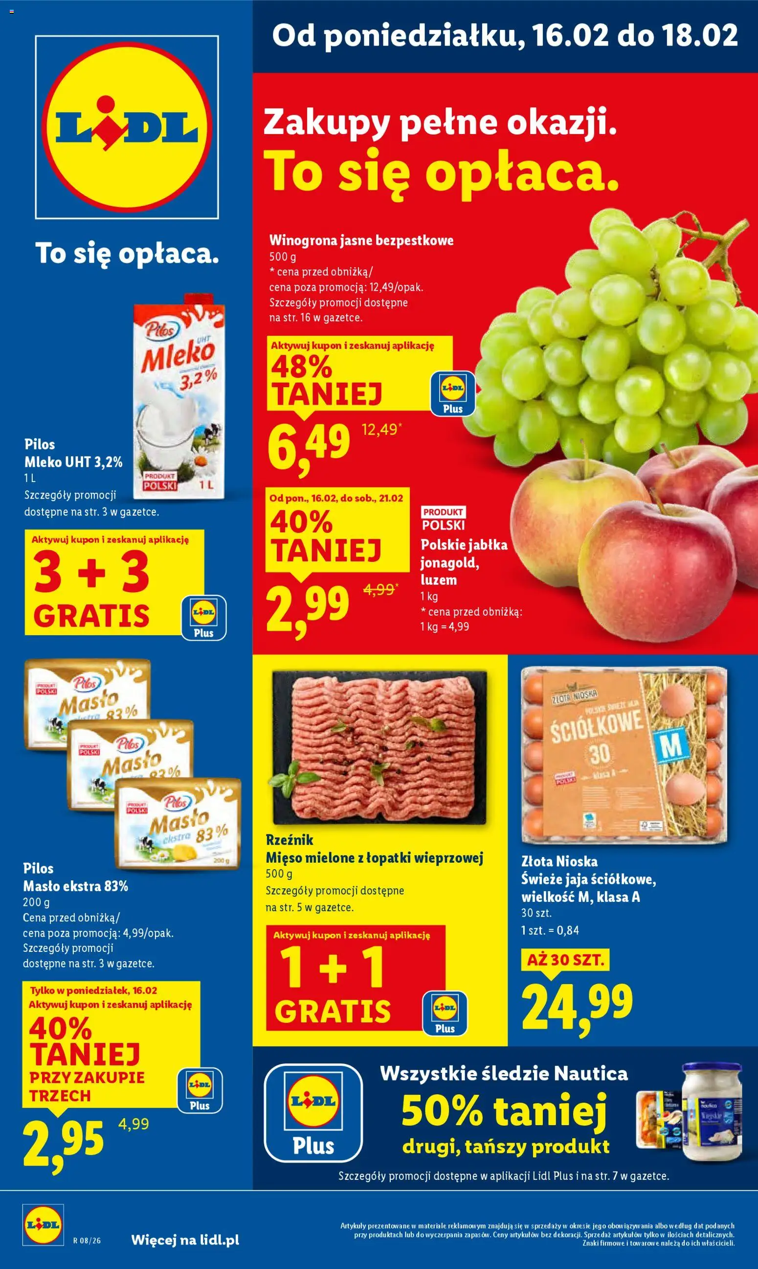 Pogląd gazetki "Gazetka" ze sklepu Lidl ważnej od 16.02.2026