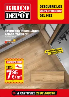 Vista previa del folleto de la tienda Brico Depôt válido desde el 29/08/2025 