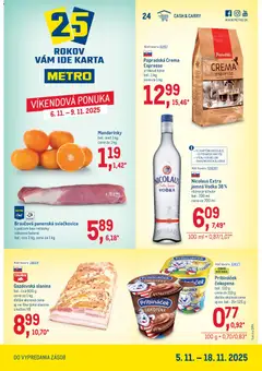 Náhľad Metro letáku platného od 05.11.2025