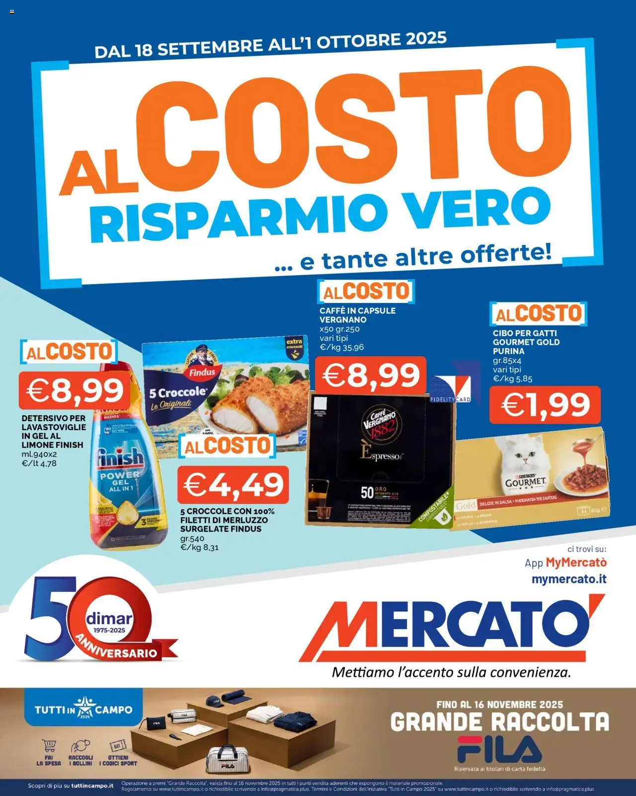 Volantino Mercatò valido da 18/09/2025 numero di pagina 1