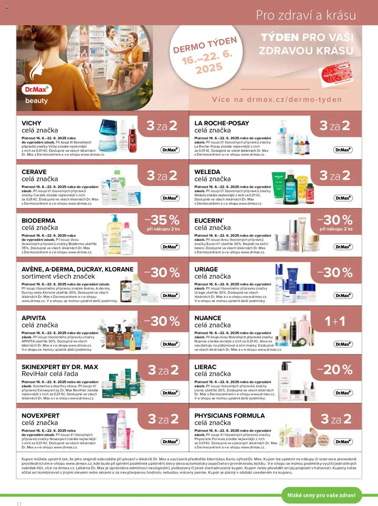 Dr. Max Leták (01.06.2025 - 30.06.2025) - strana 11 - Weleda, Bioderma, Eucerin