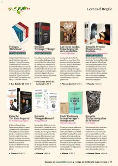 Vista previa del folleto de la tienda Casa del libro válido desde el 01/11/2025 | Página: 15