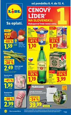 Náhľad Lidl letáku platného od 06.04.2026