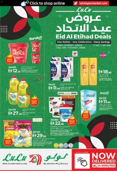 Preview of the catalogue Eid Al Etihad Deals - Dubai & Northern Emirates of store Lulu Hypermarket valid from 27 Nov, 2025