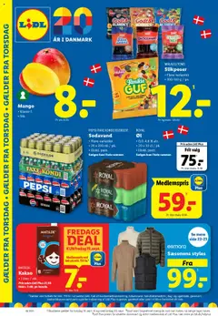 Eksempel på tilbudsavis Weekend tilbud fra butik Lidl gyldig fra 18/09/2025