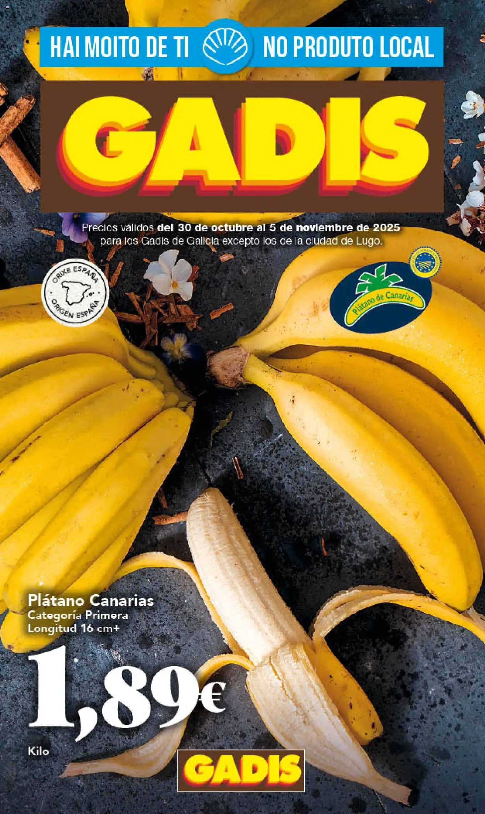 Vista previa del folleto de la tienda Gadis válido desde el 30/10/2025 