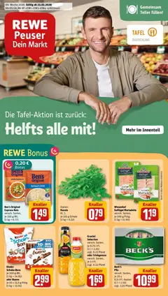Vorschau von dem Prospekt des Geschäftes Rewe, gültig ab dem 22.02.2026
