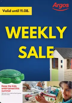 Preview of Argos Weekly offers valid from 05/08/2025