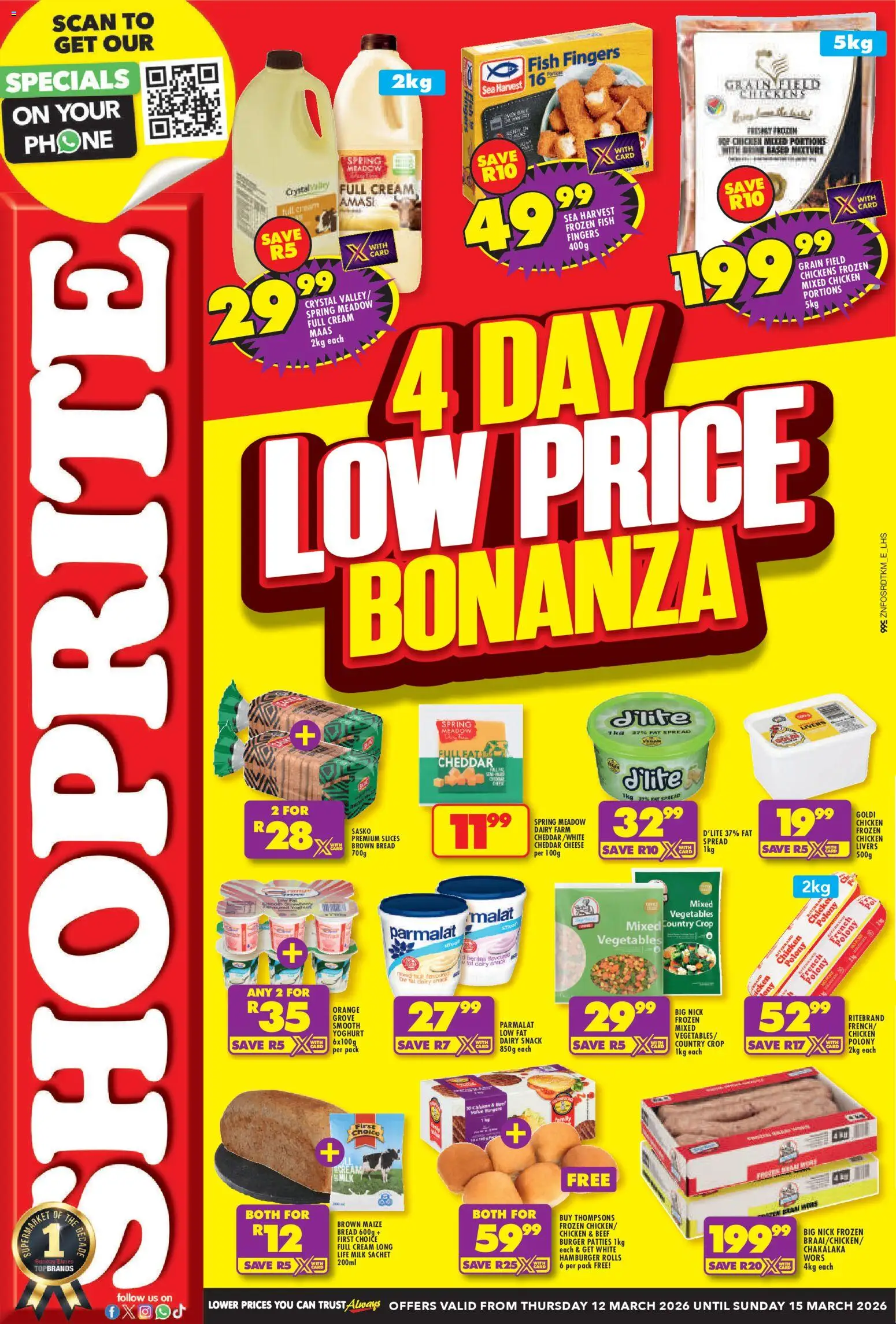 Preview of Shoprite flyer valid from 12/03/2026