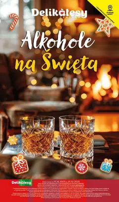 Pogląd gazetki "Gazetka alkoholowa" ze sklepu Delikatesy Centrum ważnej od 11.12.2025