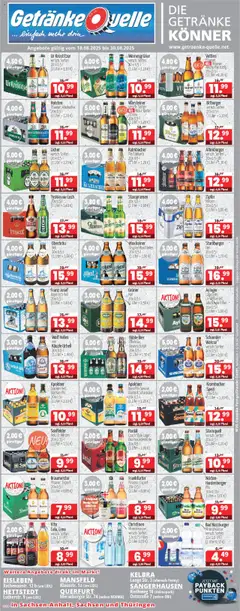 Vorschau von dem Prospekt des Geschäftes Getränke Quelle, gültig ab dem 18.08.2025