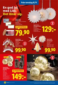 Förhandsgranska reklamblad Aktuella reklamblad Lidl från butik Lidl gäller från 03/11/2025 | Sida : 21