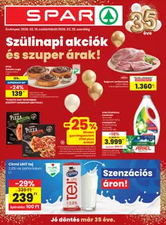 Spar - Akciós újság Spar megtekintése, amely érvényes 2026.02.19.-től