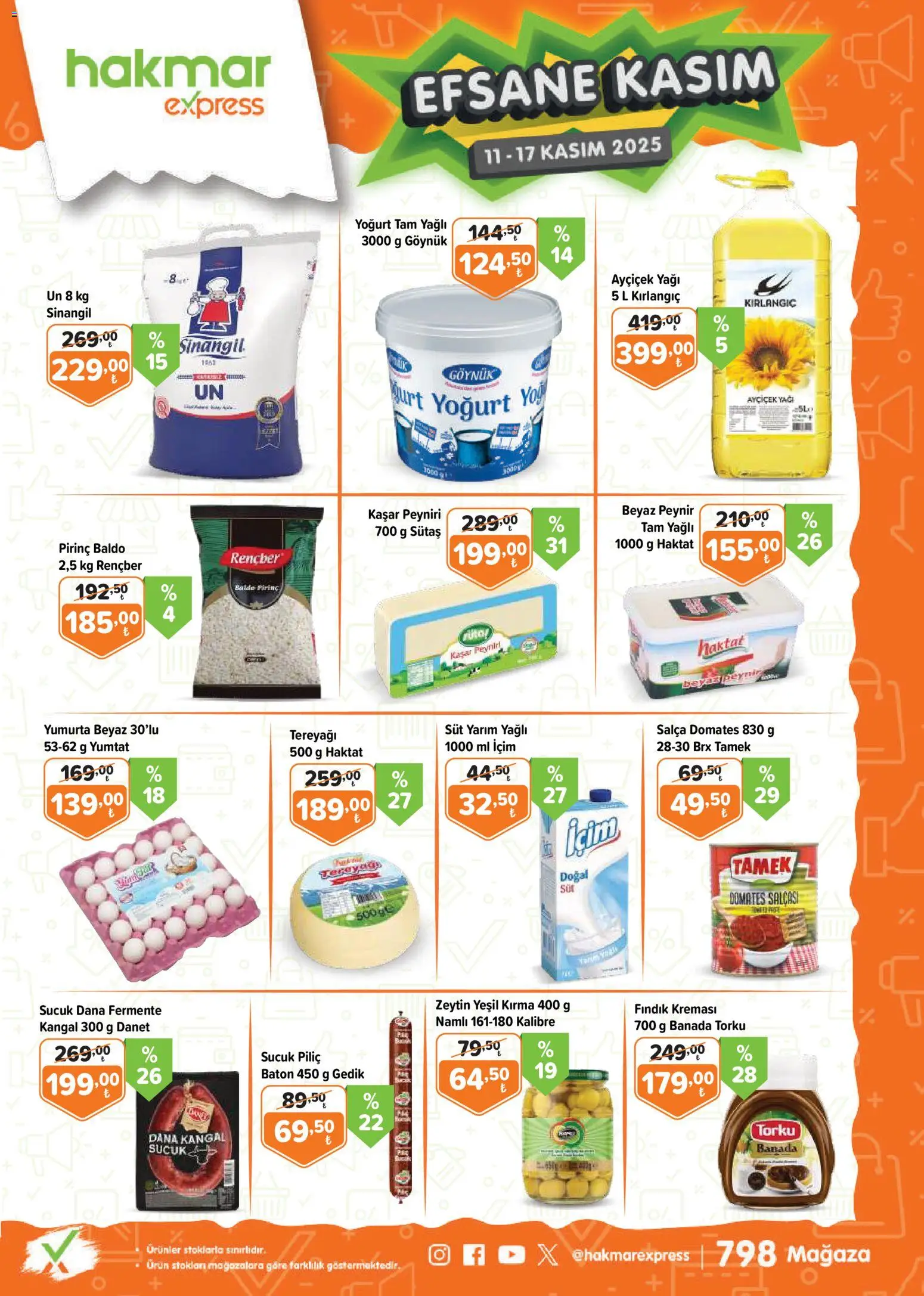 Hakmar Express Black Friday 11.11.2025 - Broşürünün önizlemesi