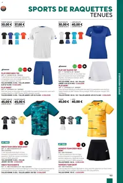 Prévisualisation de Catalogue du magasin Sport 2000 formulaire valide 28/05/2024 | Page: 103