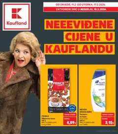 Pregled letka Split-Ravne njive trgovine Kaufland vrijedi od 11.02.2026