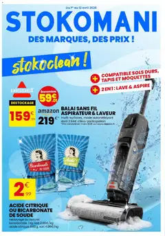 Prévisualisation de Stokomani catalogue du magasin Stokomani formulaire valide 01/04/2026