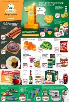 Vorschau von dem Prospekt des Geschäftes Globus, gültig ab dem 02.11.2025