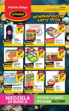 Pogląd gazetki "Arhelan gazetka" ze sklepu Arhelan ważnej od 27.03.2026
