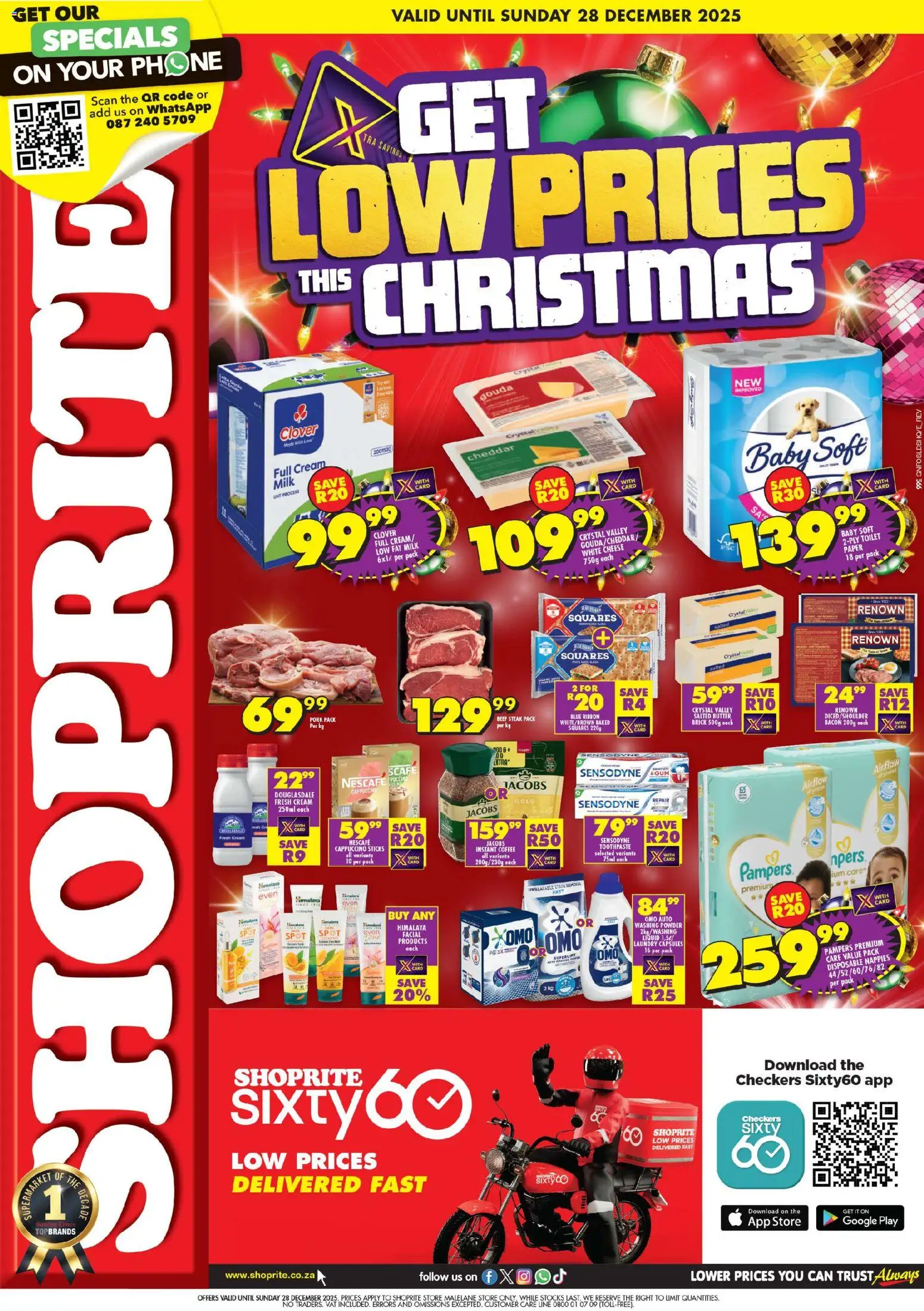 Preview of Shoprite flyer valid from 19/12/2025