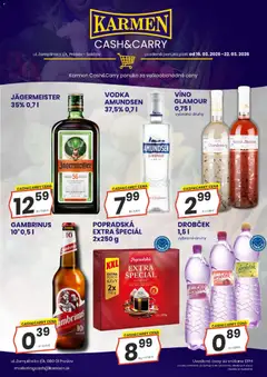 Náhľad KARMEN CBA letáku platného od 16.03.2026
