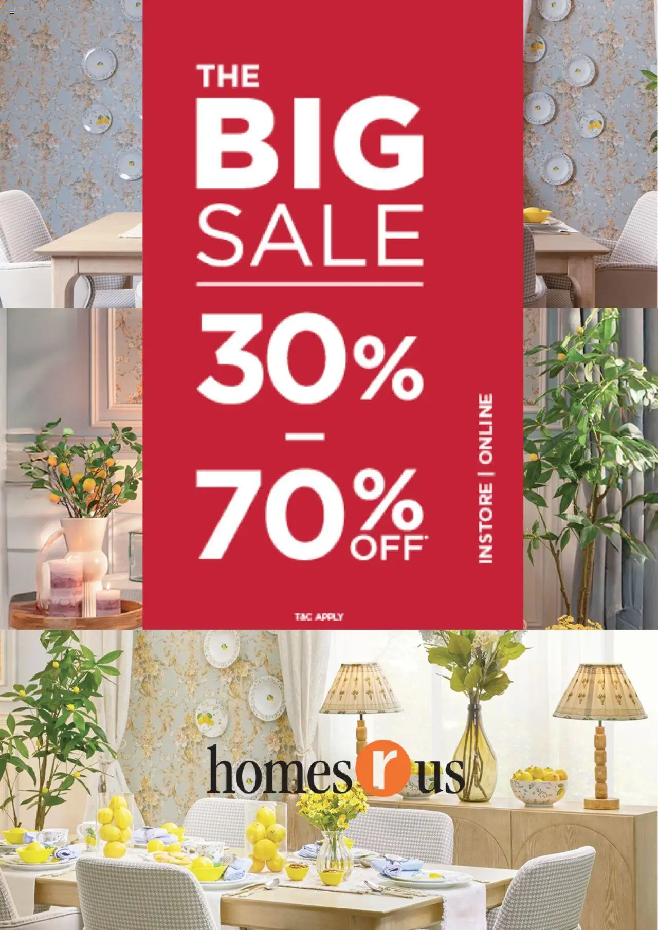 Catalogue Homes R Us catalog - the latest offers and deals valid from 9 Jul, 2025 page 1