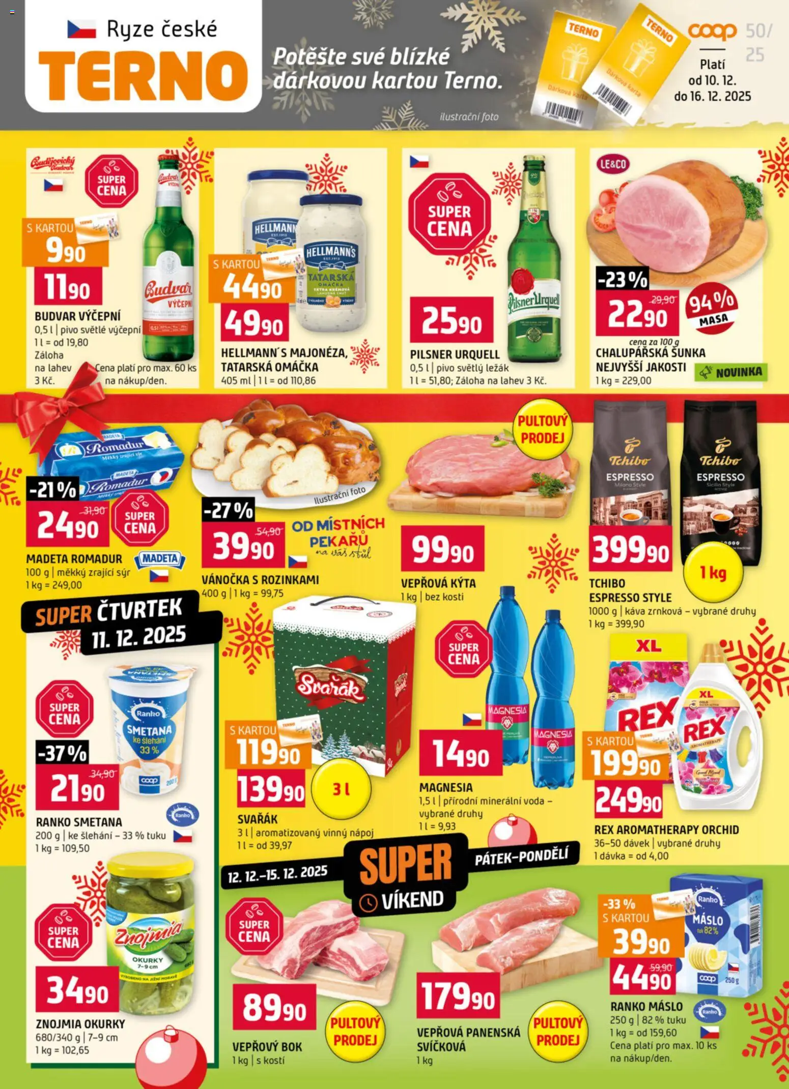 Náhled nabídky: Terno Leták platný od 10.12.2025