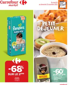 Prévisualisation de Catalogue Petit-dejeuner du magasin Carrefour Market formulaire valide 10/11/2025