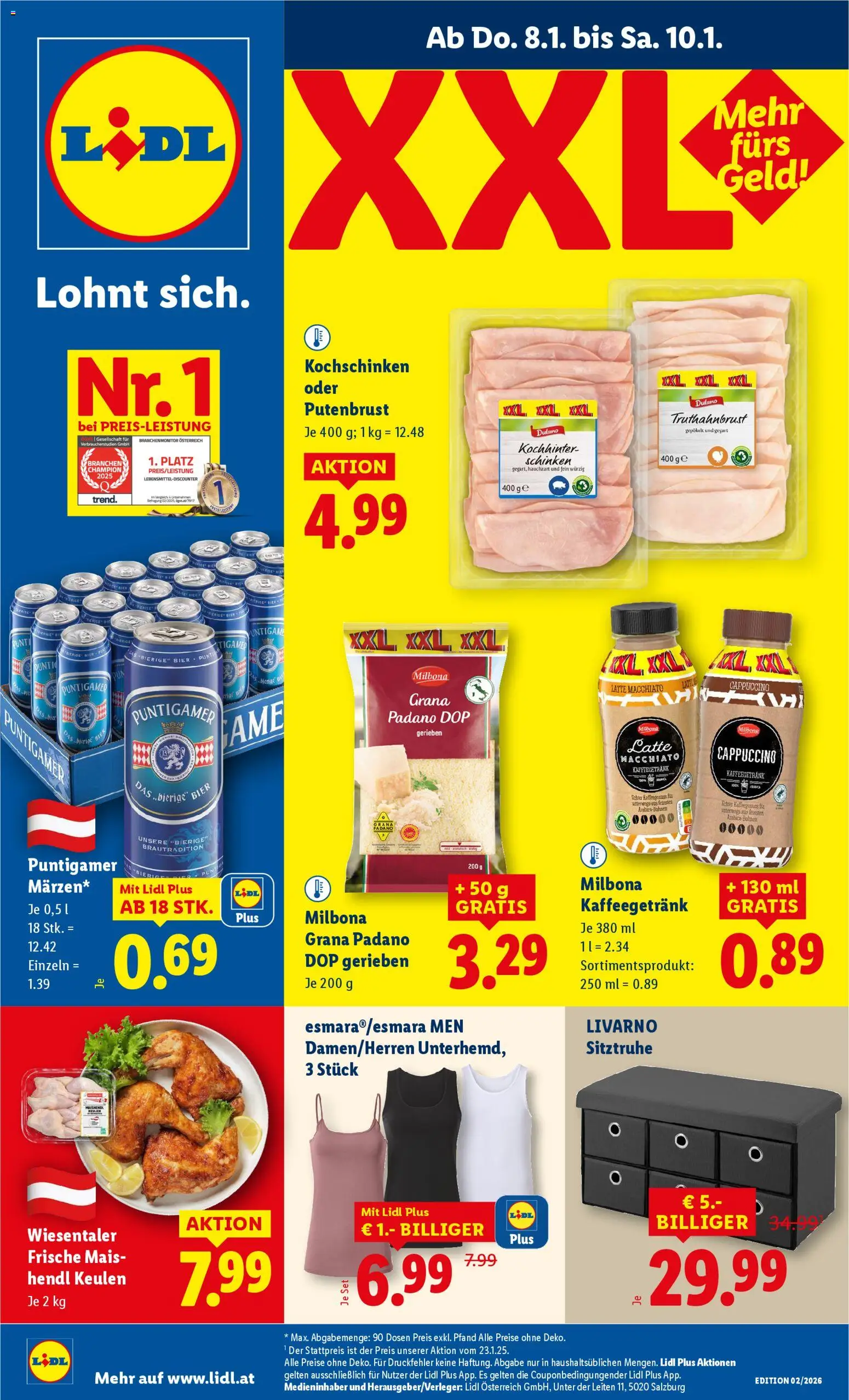 Vorschau der Angebote: Lidl Altenmarkt im Pongau, St. Johann im Pongau, Zell am See gültig ab 08.01.2026