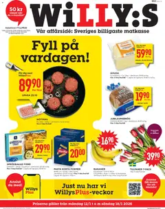 Förhandsgranska reklamblad Aktuella reklamblad Willys från butik Willys gäller från 12/01/2026