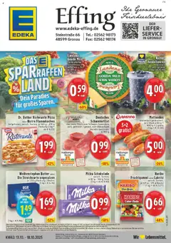 Vorschau von dem Prospekt des Geschäftes Edeka, gültig ab dem 13.10.2025