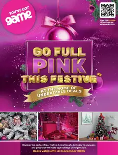 Preview of Game Go Full Pink This Festive valid 19/10/2025