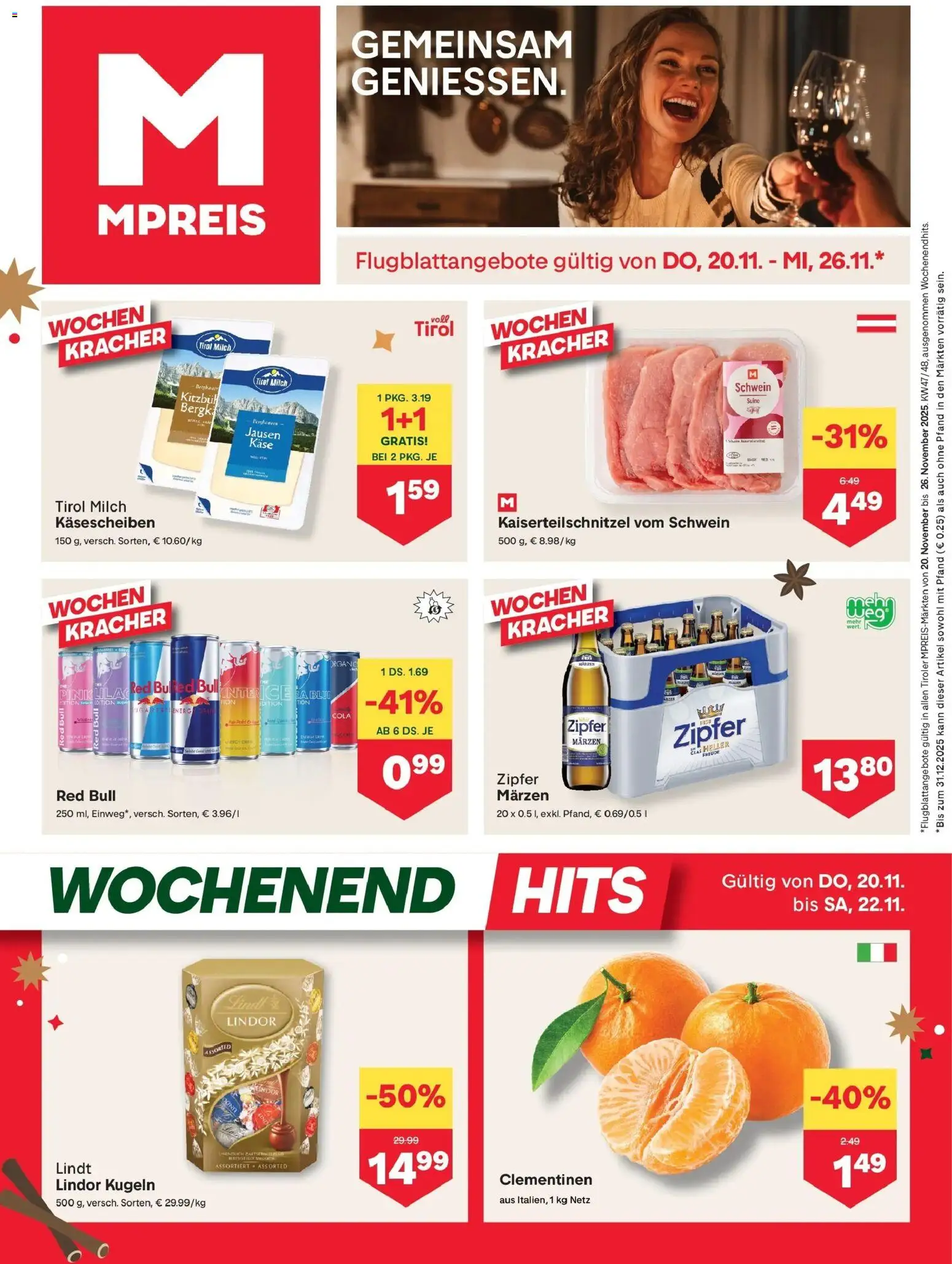 Vorschau der Angebote: MPREIS Pfunds gültig ab 19.11.2025