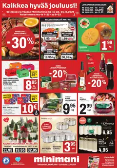 Kaupan Minimani Tarjoukset - Vaasa esikatselu, voimassa 22/12/2025