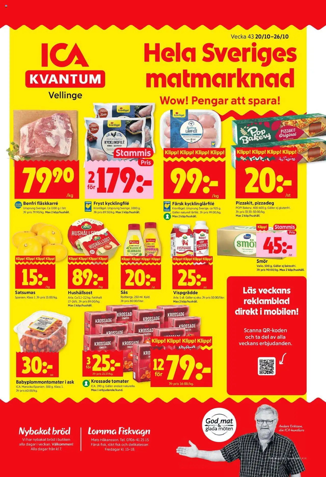 Vellinge är giltig 20/10 2025 > Veckans Erbjudanden gäller från 20/10/2025 till 26/10/2025 sidnummer 1