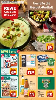 Vorschau von dem Prospekt des Geschäftes Rewe, gültig ab dem 19.10.2025