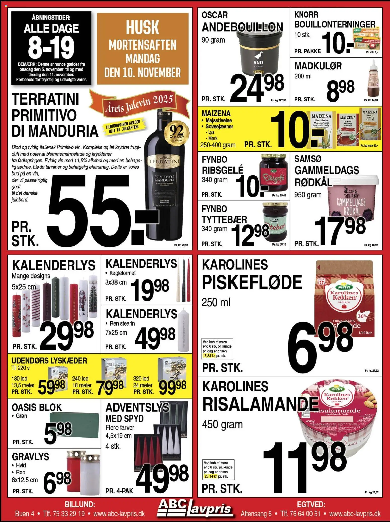 Eksempel på tilbudsavis Billund fra butik Abc Lavpris gyldig fra 05/11/2025