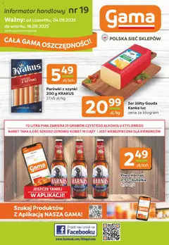Pogląd gazetki "Gazetka" ze sklepu Gama ważnej od 04.09.2025