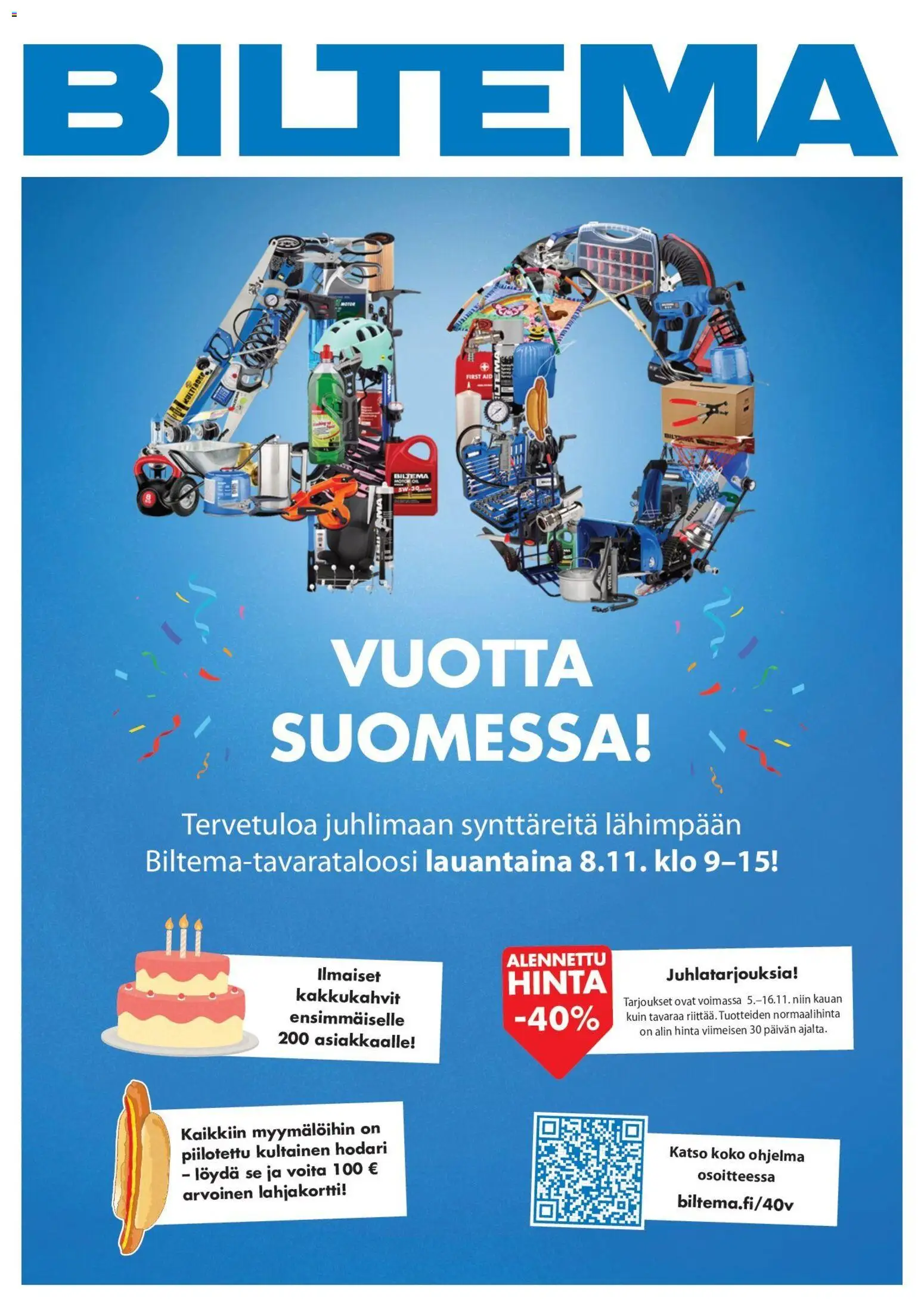 Kaupan Biltema Tarjoukset esikatselu, voimassa 05/11/2025