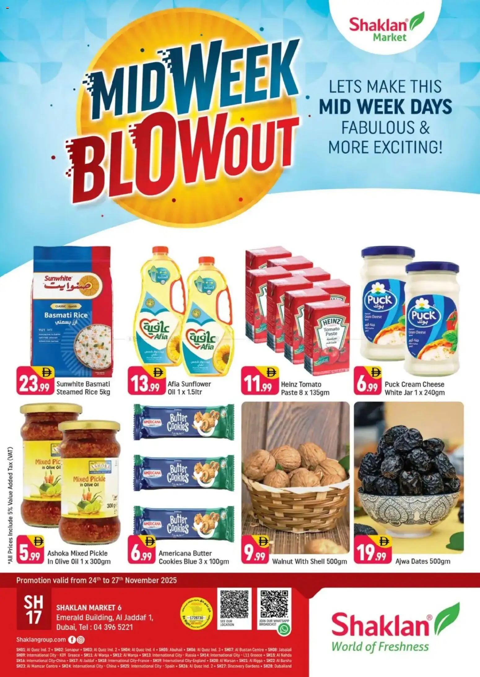 Preview of the catalogue Midweek Blow Out - Al Jaddaf 1, Dubai of store Shaklan valid from 24 Nov, 2025