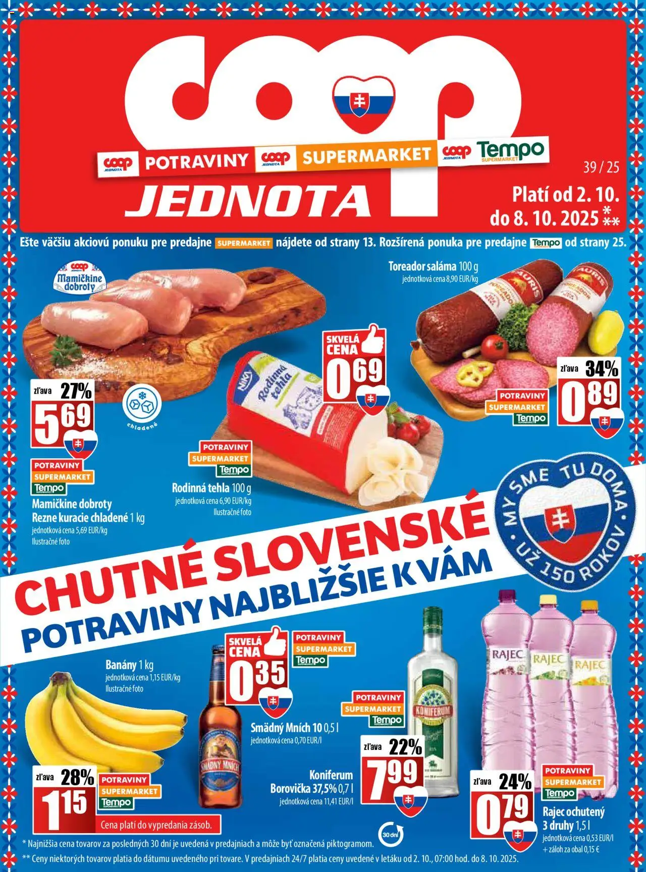 COOP Jednota leták od 02.10.2025 > Akčná ponuka online